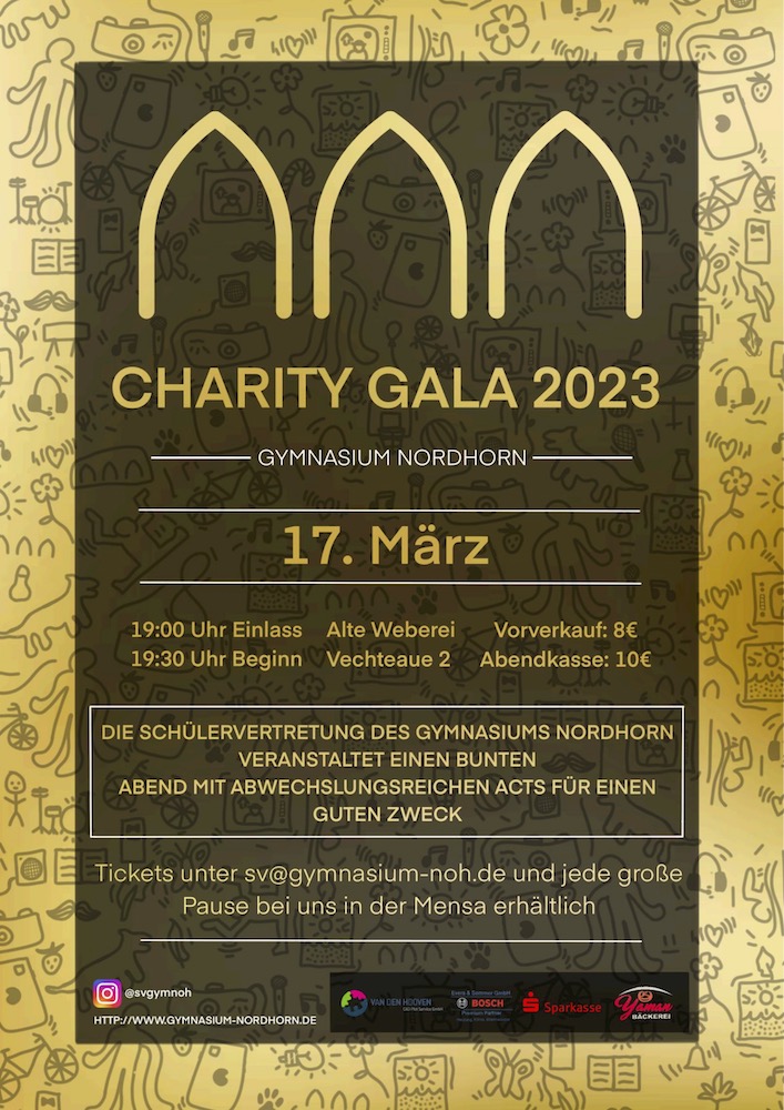 Charity Gala Plakat